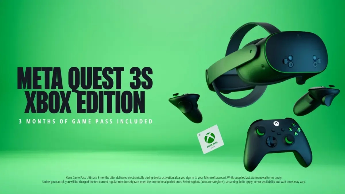 Xbox and Meta launch mixed reality headset with Game Pass: this is the limited edition Quest 3S