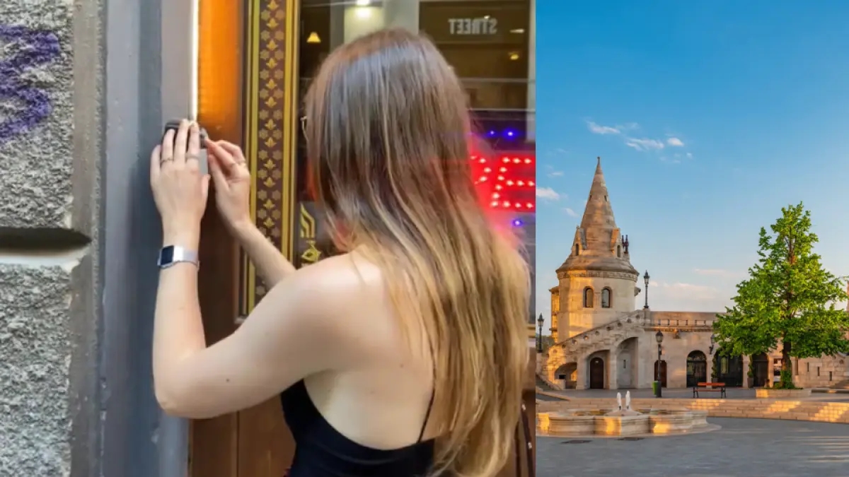 Una giovane spagnola ha raccontato il complicato percorso che ha seguito per raggiungere la stanza in affitto a Budapest: "È una vera e propria escape room".