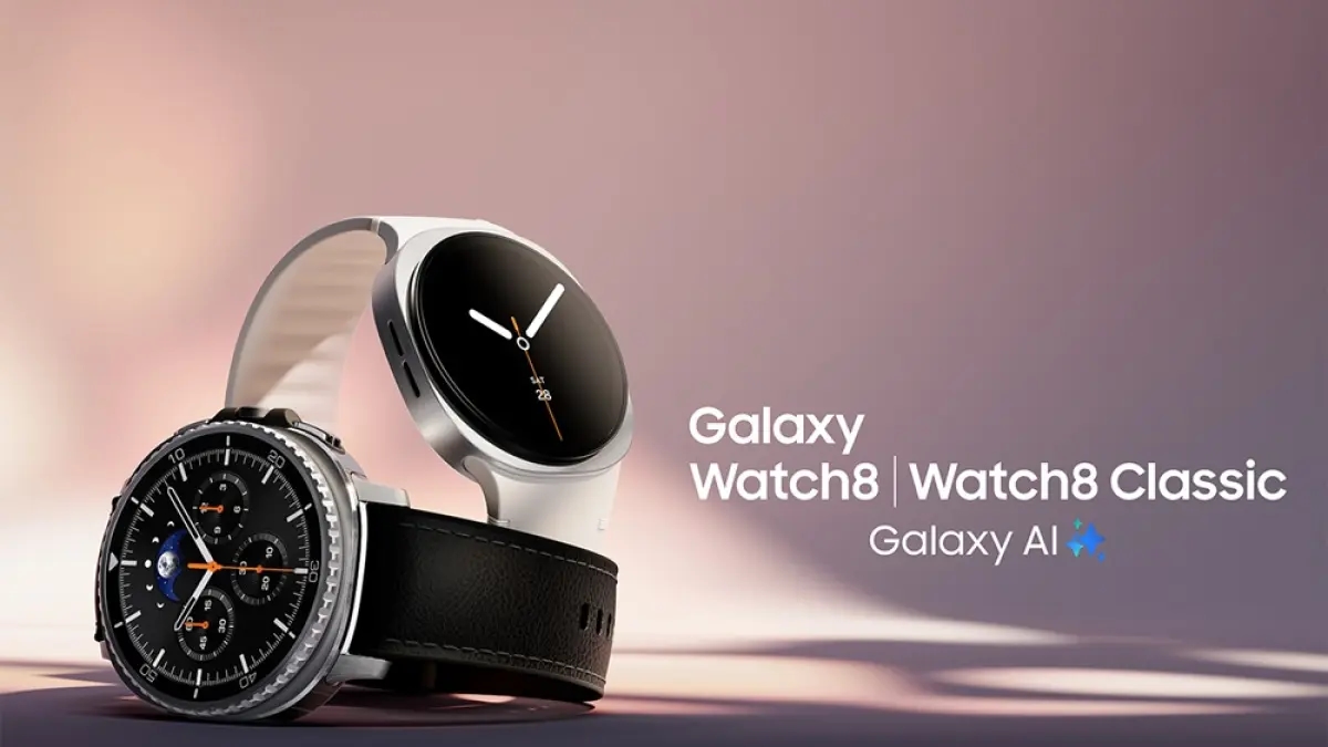 Samsung unveils the Galaxy Watch8 series: slimmer design, advanced AI, and new health features