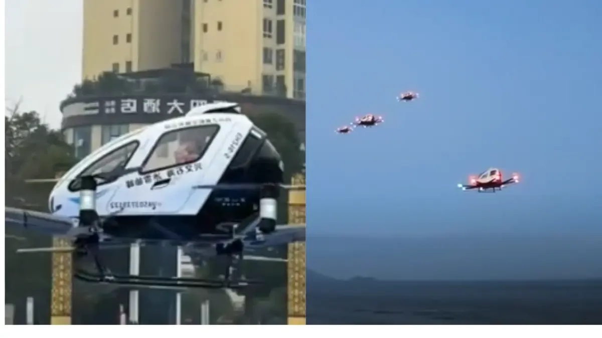 Los taxis voladores ya despegan: la tecnología futurista que empieza a operar en el mundo real