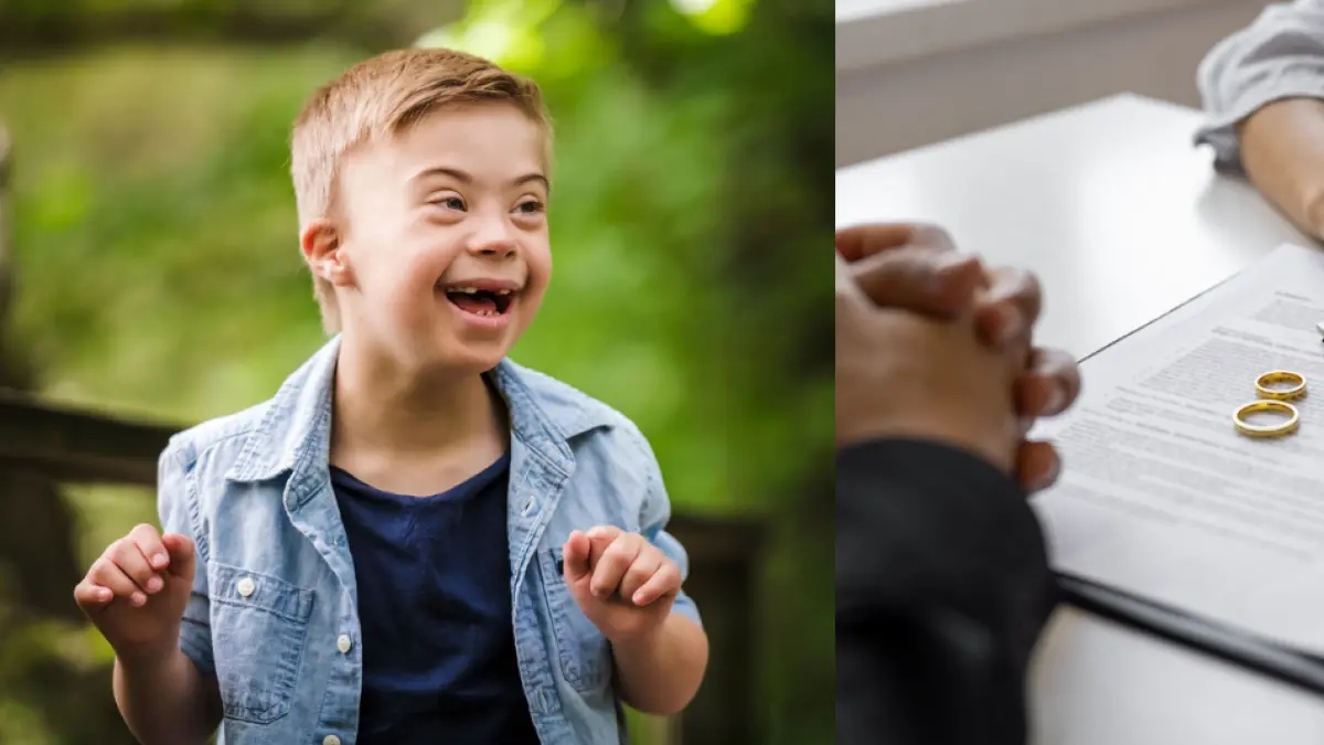 La moglie voleva dare in adozione il figlio perché affetto dalla sindrome di Down, ma lui ha deciso di diventare padre single: "Ho imparato a cambiare i pannolini".