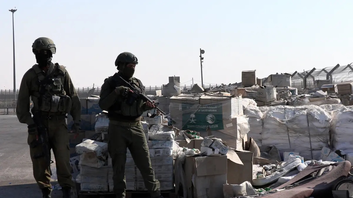 The Gaza government accuses Israel of blocking 22,000 humanitarian aid trucks at border crossings and causing famine.