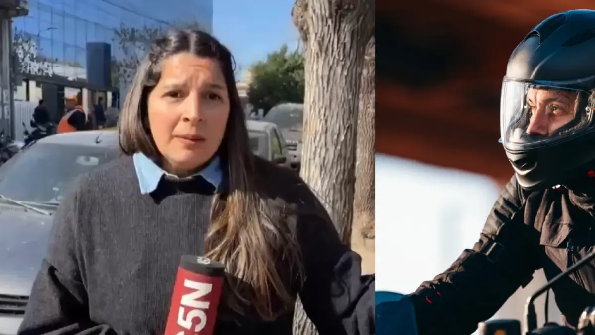 Un motociclista in Argentina ha tentato di rapinare un giornalista durante una diretta: "Non ce l'aspettavamo"