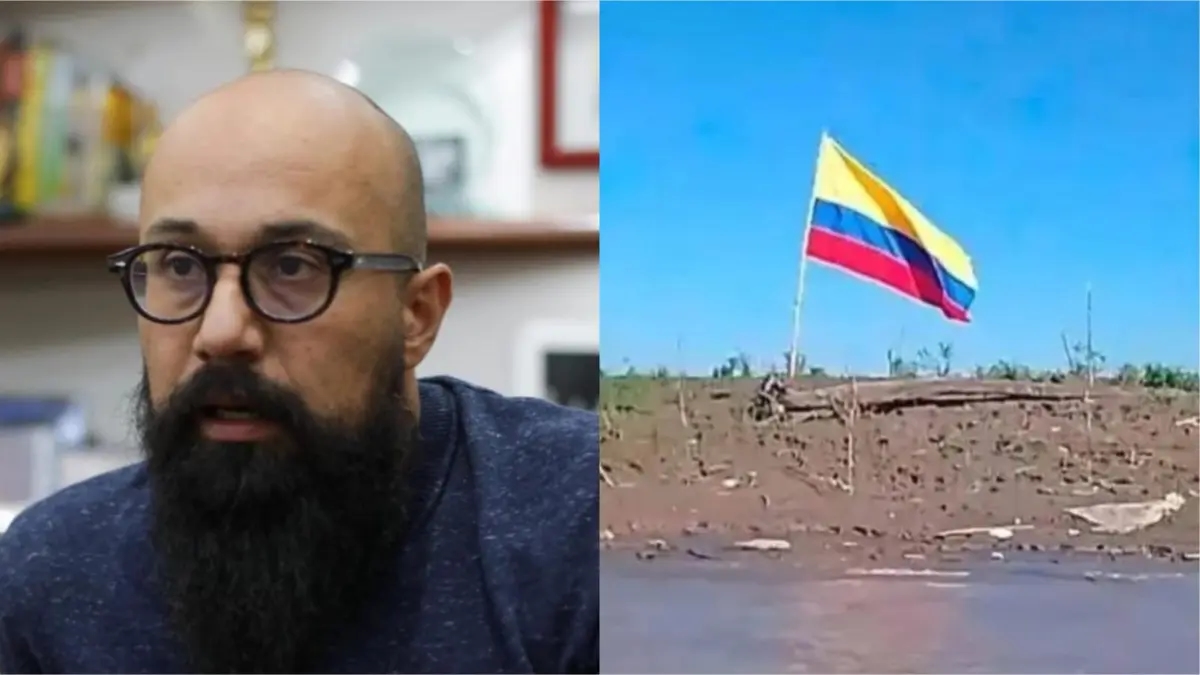 Carlos Carrillo, Direktor des UNGRD, kritisierte Daniel Quintero dafür, dass er die kolumbianische Flagge auf der Insel Santa Rosa gehisst habe, einer mit Peru umstrittenen Insel.