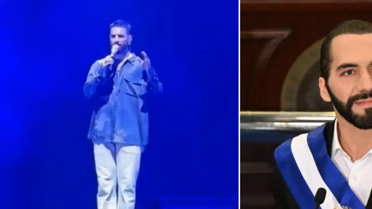 Dichiarazione di Maluma sul concerto di El Salvador: "Come colombiani, abbiamo molto da imparare da questo Paese".