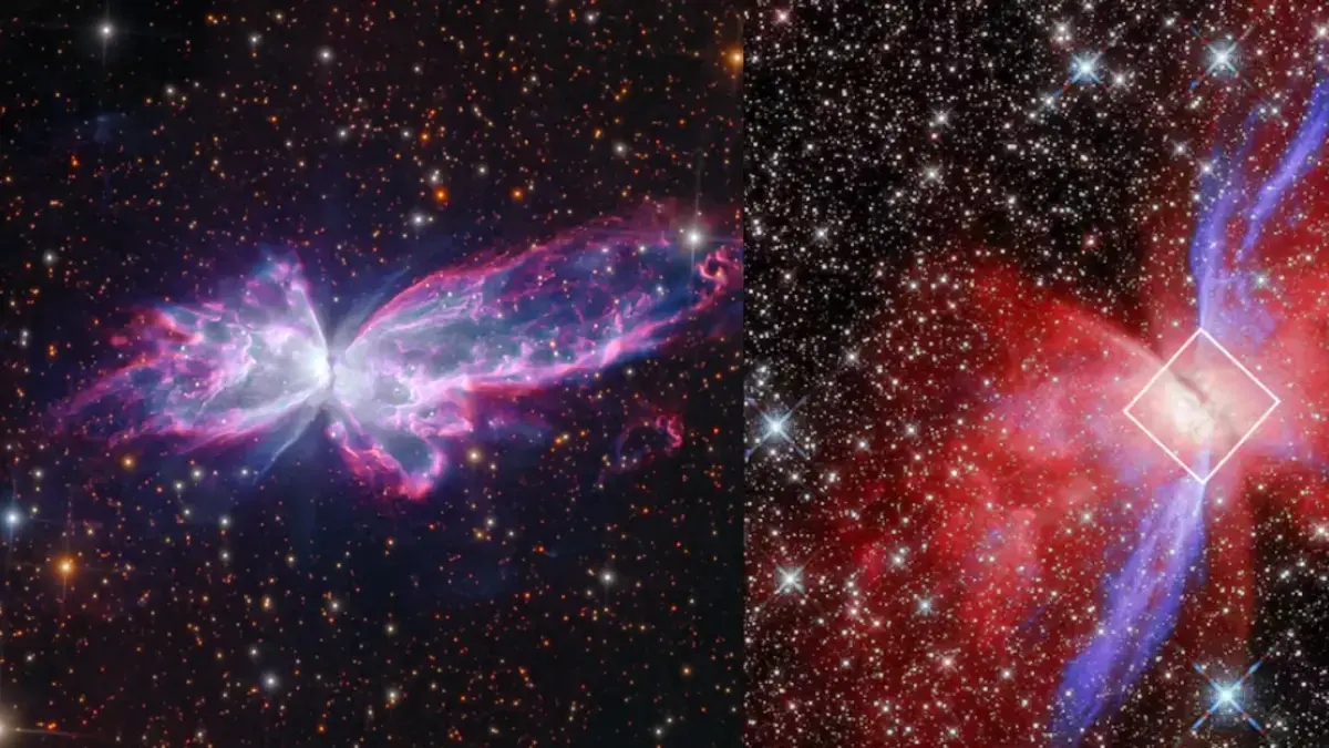 NASA ujawnia nowe odkrycia dotyczące Mgławicy Motyl za pomocą Teleskopu Jamesa Webba