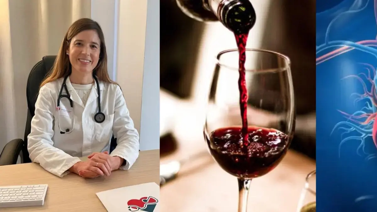 Czy kieliszek wina dziennie jest dobry dla serca? Kardiolog obala mit: „Alkohol jest toksyczny i w dużych dawkach powoduje arytmię”.