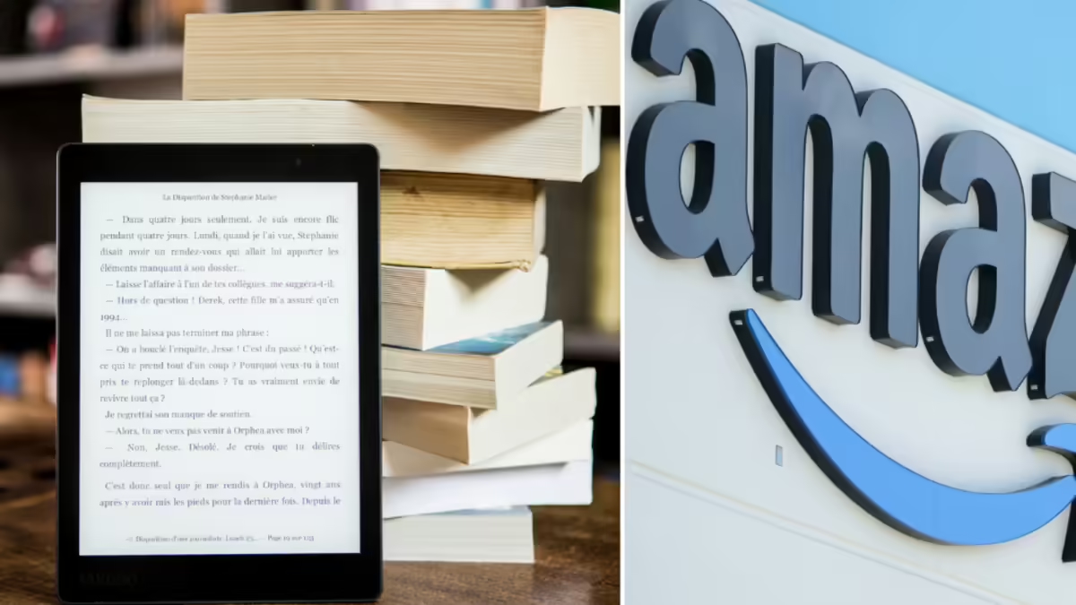Guia passo a passo para baixar livros gratuitos da Amazon, em inglês e espanhol.