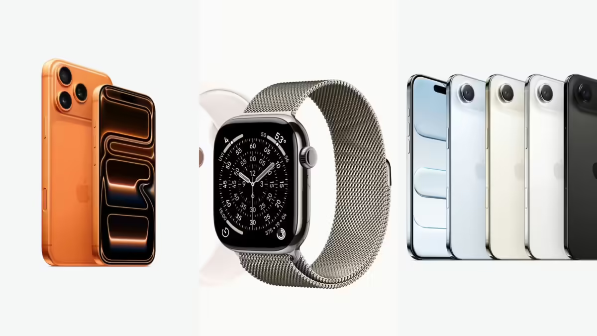 Lista de preços dos novos produtos Apple: iPhone 17, iPhone 17 Pro, iPhone Air, iPhone 17 Pro Max, Apple Watch Series 11 e mais