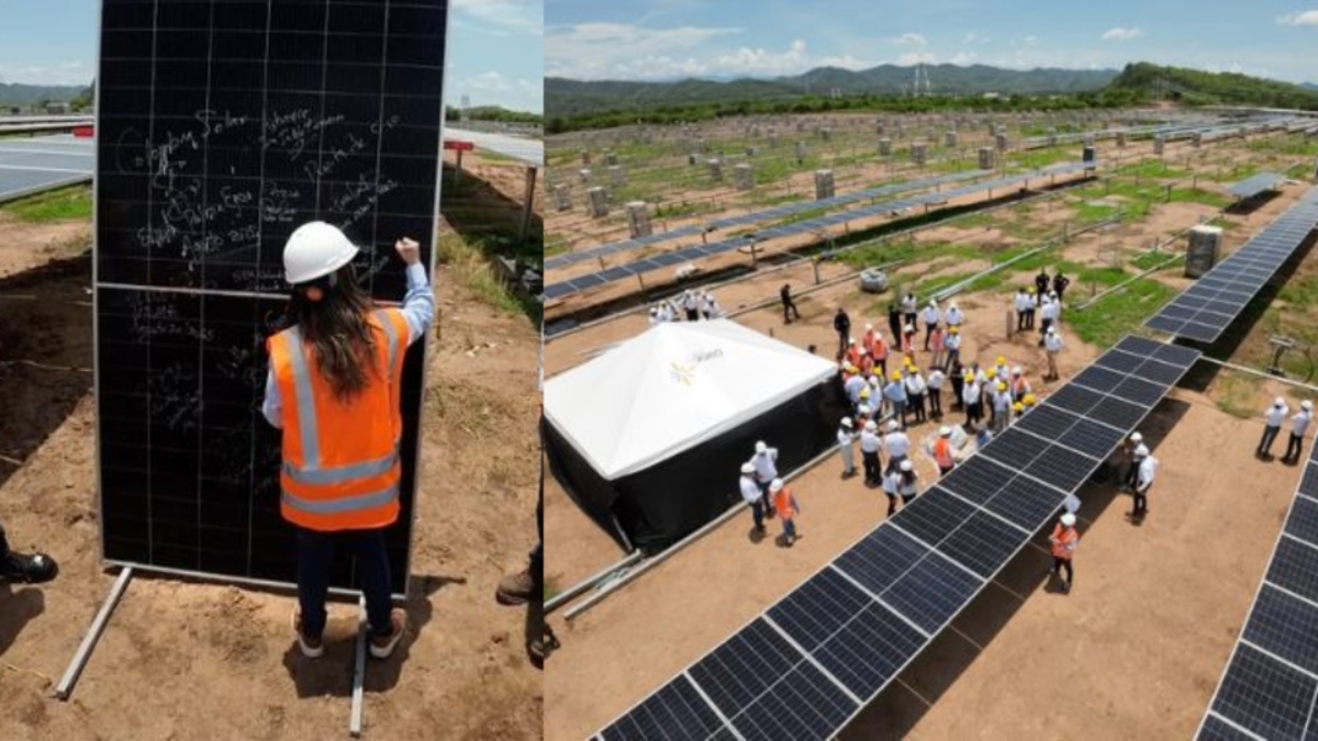 Puerta de Oro raggiunge il 71% di completamento: il più grande parco solare della Colombia trasformerà il sistema energetico del Paese.
