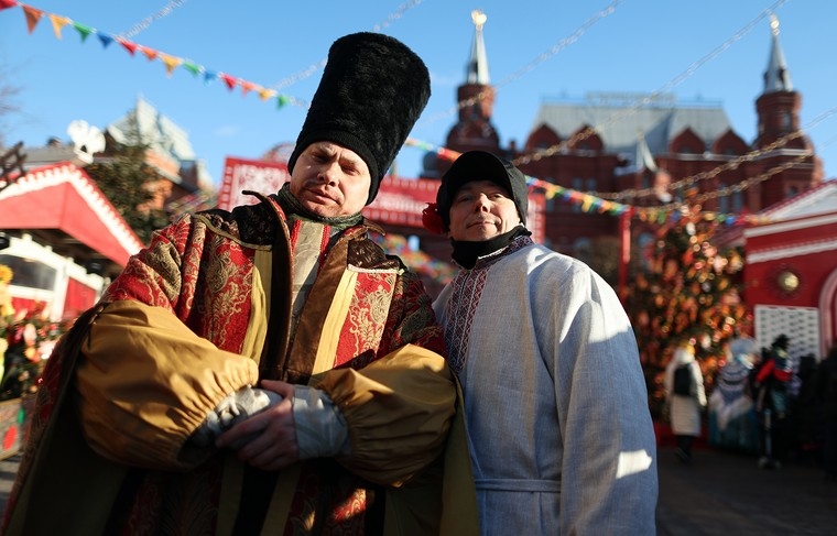 "Lenteadem": Moskovieten kregen te horen wat het weer zou brengen op Maslenitsa