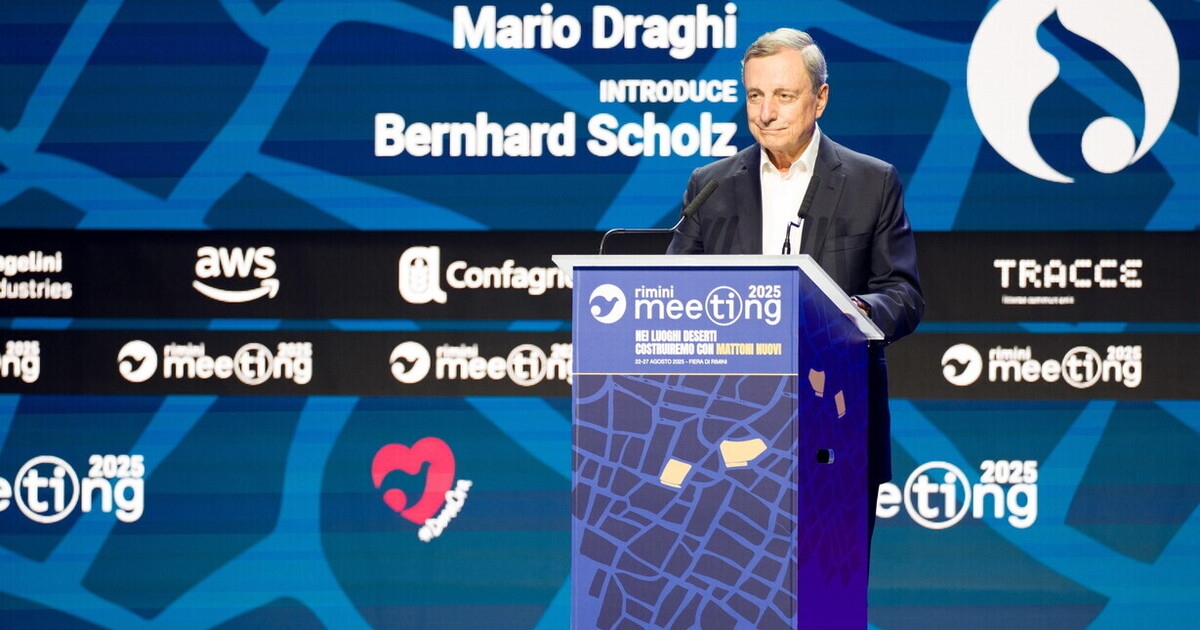 O chamado de alerta de Draghi para a Europa a partir do Encontro de Rimini