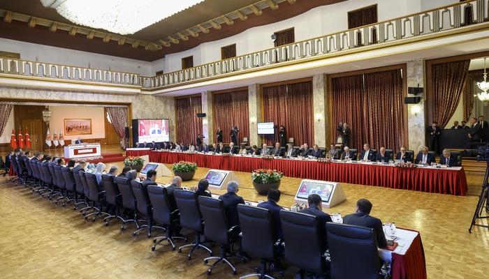 'Terörsüz Türkiye' hedefinde kurulan komisyon toplantısı sona erdi!  Güler, Yerlikaya ve Kalın ikinci toplantıya davet edildi