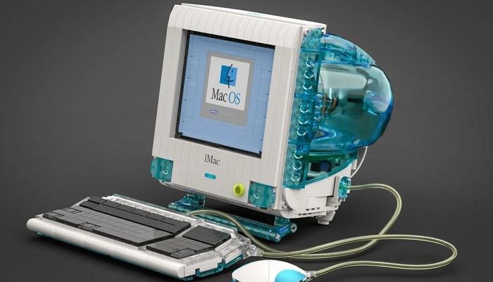 Legendario con su carcasa transparente: el iMac G3 de Apple, presentado en 1998, ¡ahora está disponible como Lego! Se necesitan 5.000 votos.