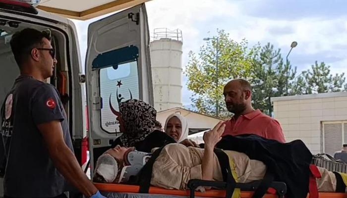 Casal fica ferido em colisão de moto com carro