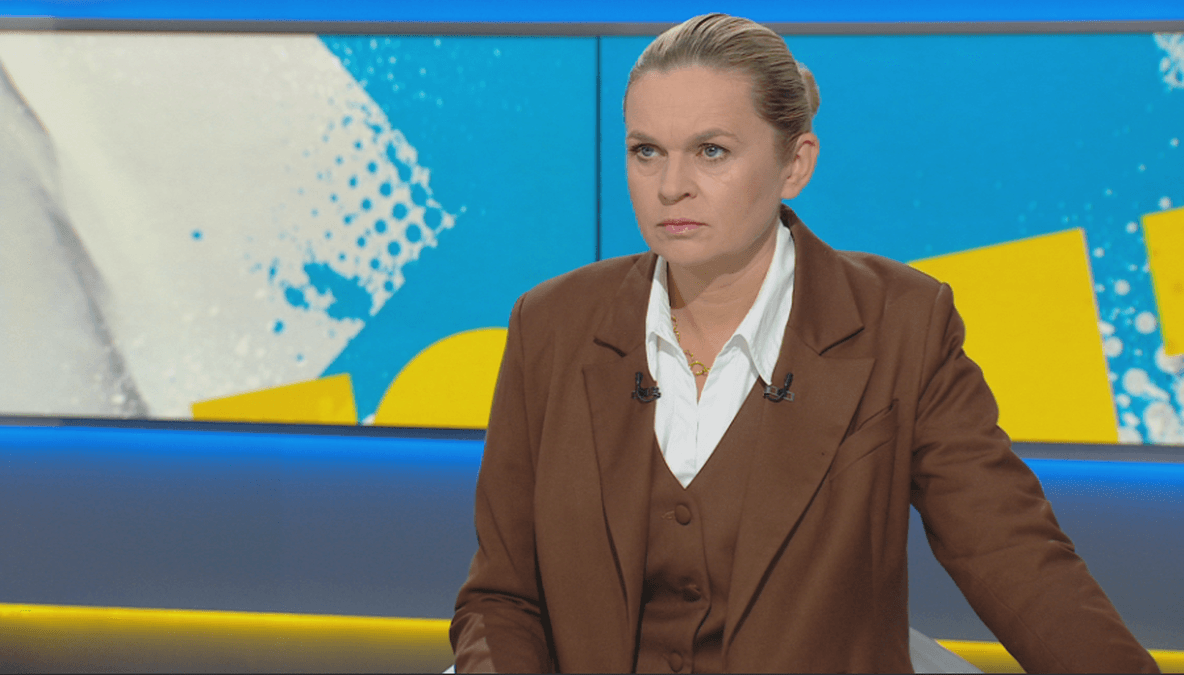 Barbara Nowacka in "Graffiti" [WATCH]