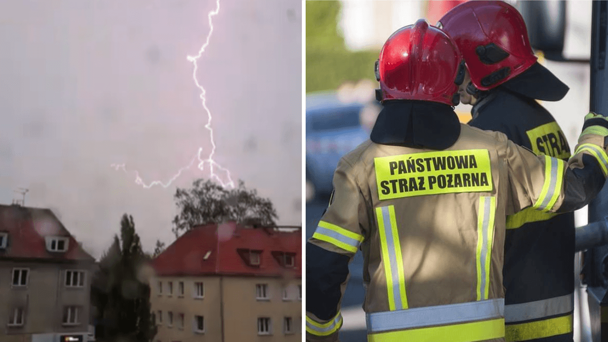 Cientos de intervenciones de bomberos. Tormentas sobre Polonia
