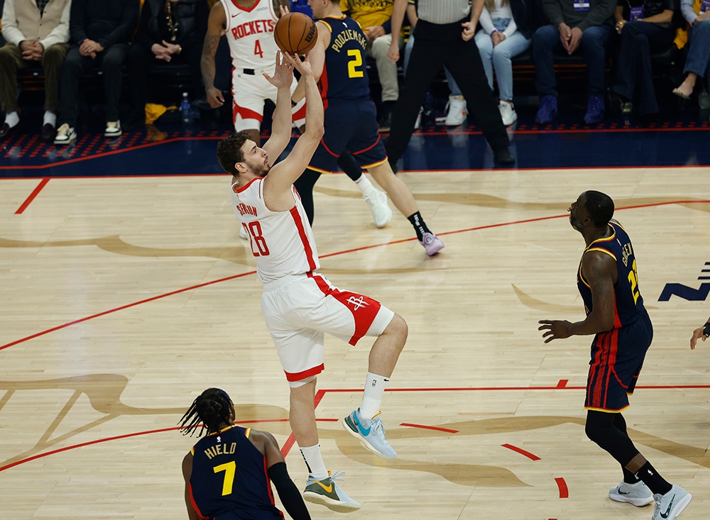 Alperen Sengun erzielte ein Double-Double gegen Golden State