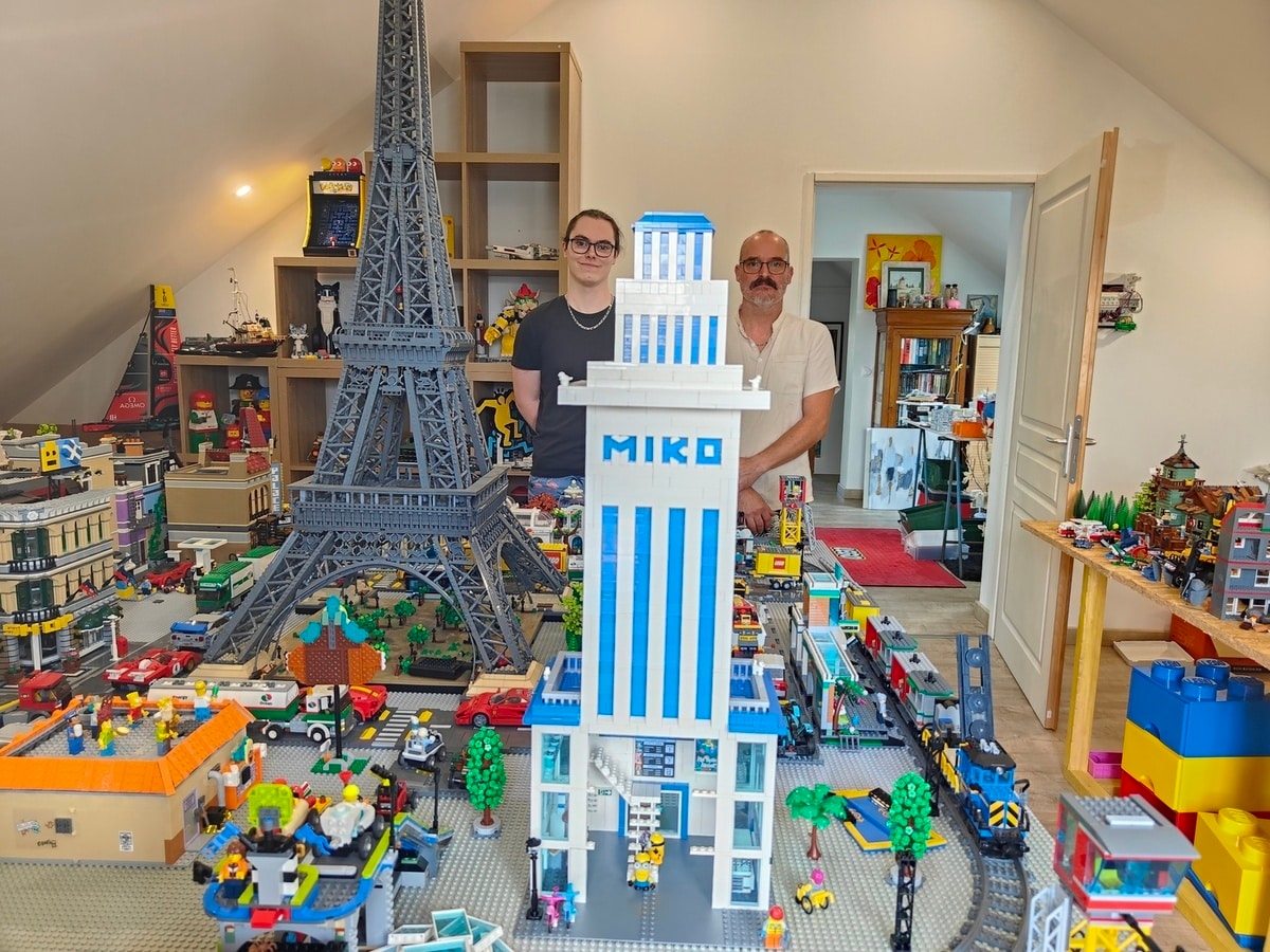 Torre Miko em Lego: Você sonhou com isso? Ele fez!