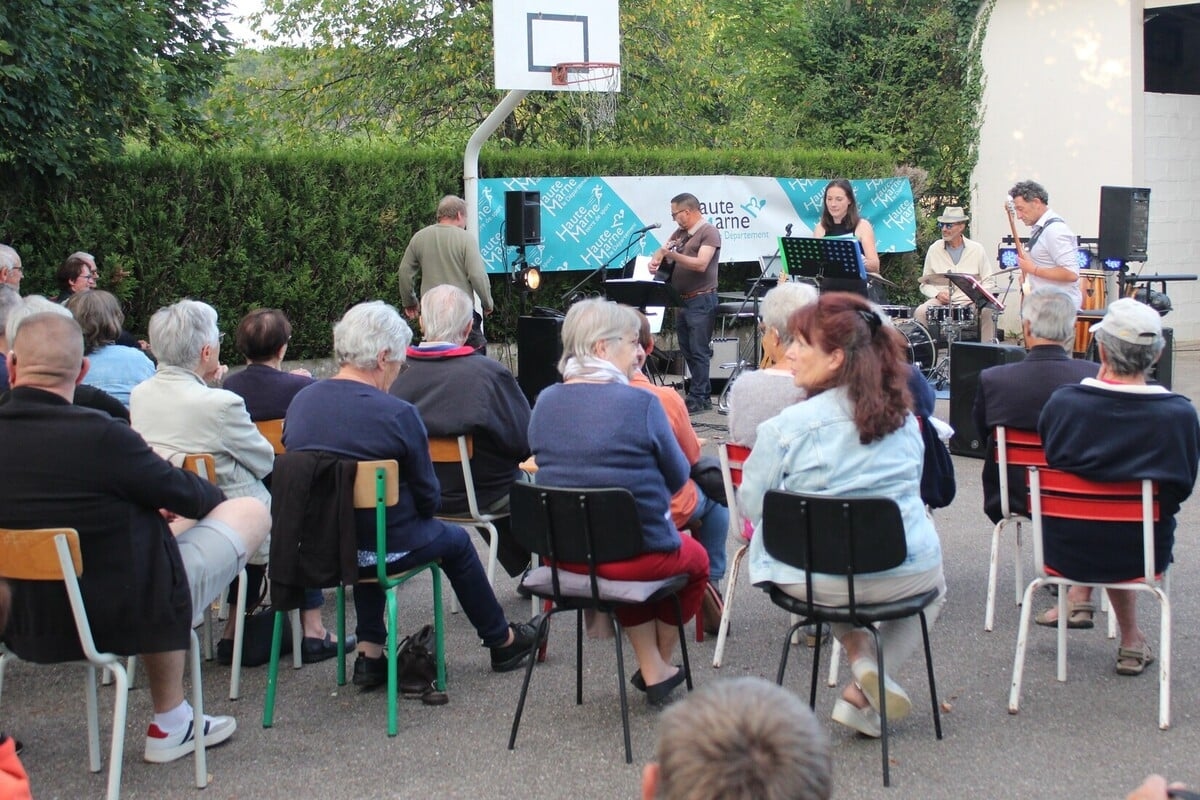 Lokale muzikanten konden samenkomen