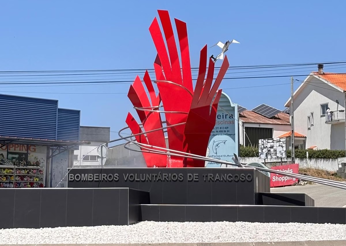 Trancoso – Inauguração da Rotunda dos Bombeiros Voluntários