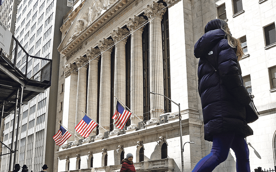 Wall Street begint sessie in negatief terrein