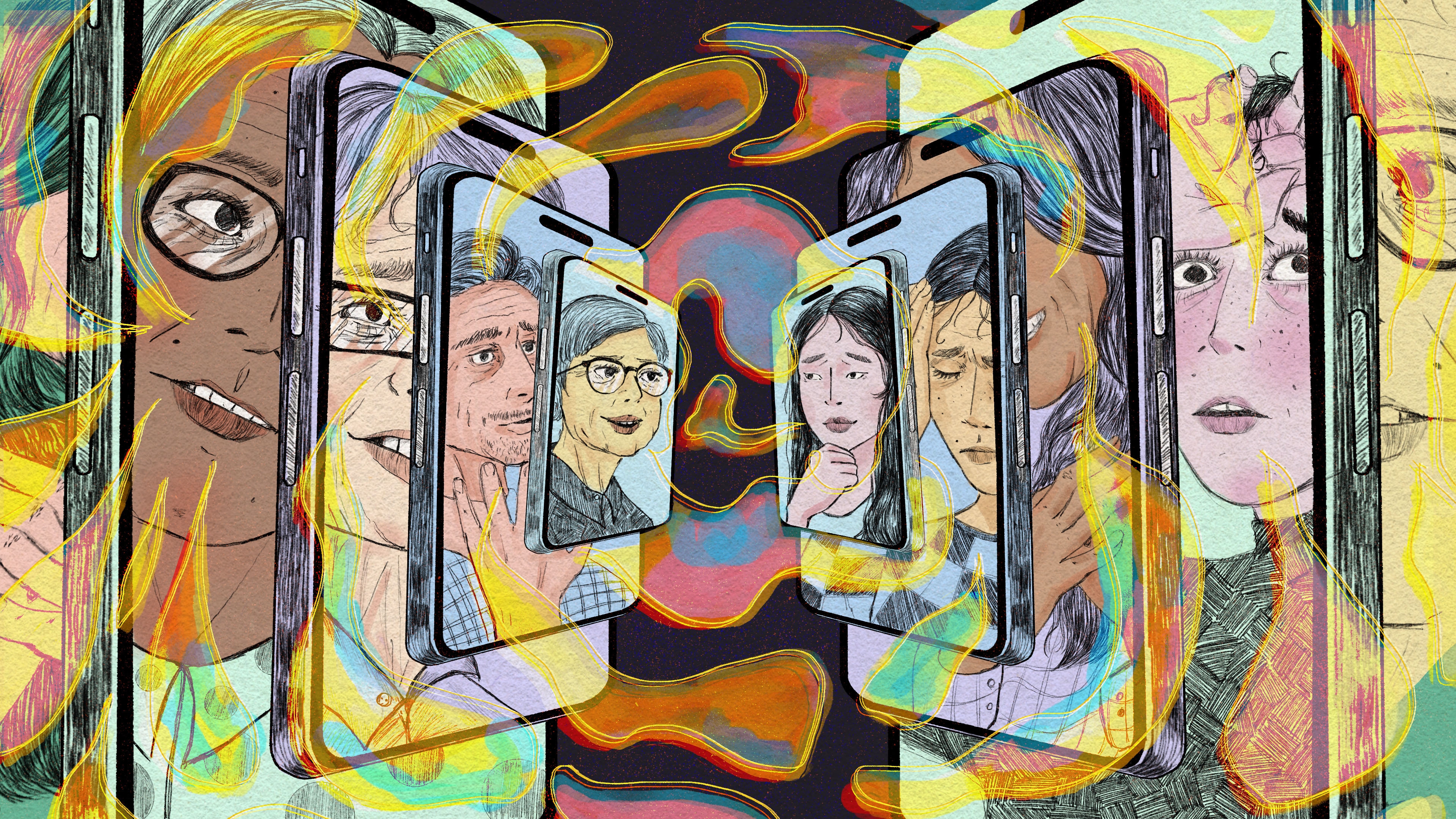 O tratamento para a saúde mental e o abuso de substâncias está cada vez mais disponível por meio de videochamada ou telefonema.