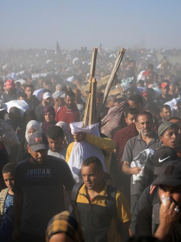 I centri di soccorso a Gaza sono stati chiusi il giorno precedente in seguito alla segnalazione di incidenti mortali.