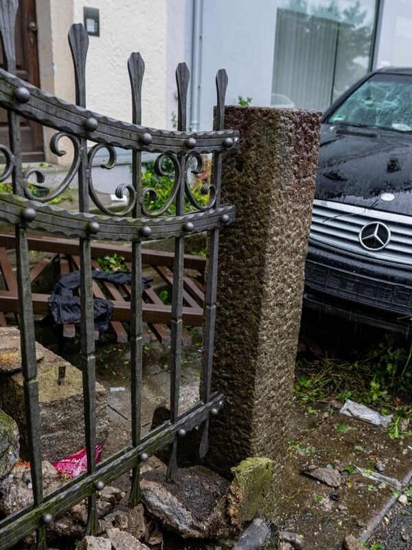A man hits his wife and young daughter with his car - the police suspect a custody dispute.