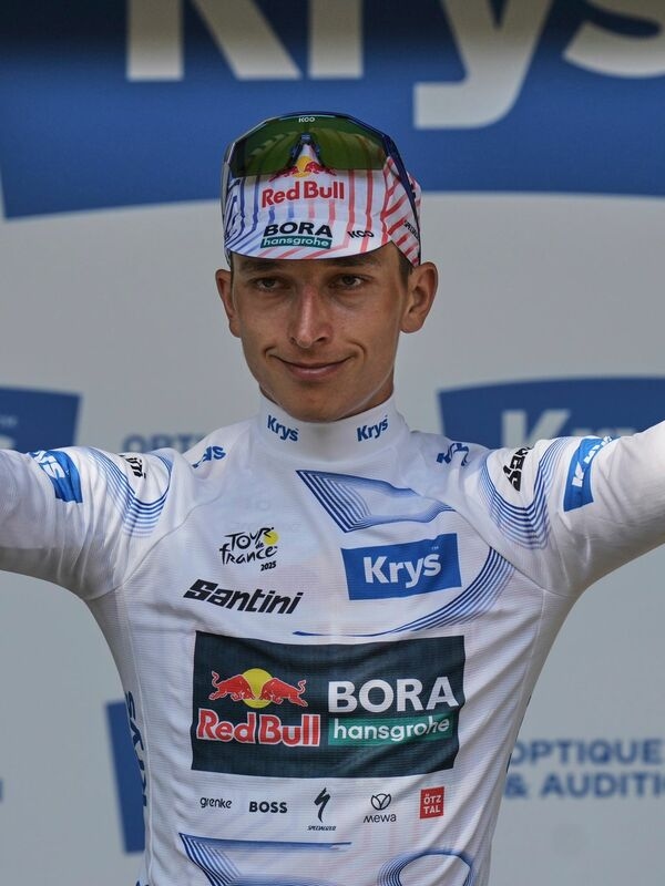 Debutant Florian Lipowitz caused a stir with strong performances at the Tour de France.