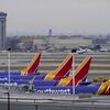 Moment of shock shortly after takeoff: An airplane suddenly begins to descend over California.