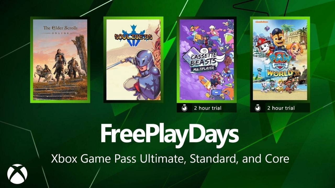 W ramach Xbox Free Play Days możesz wypróbować bezpłatnie 4 gry przez ograniczony czas.