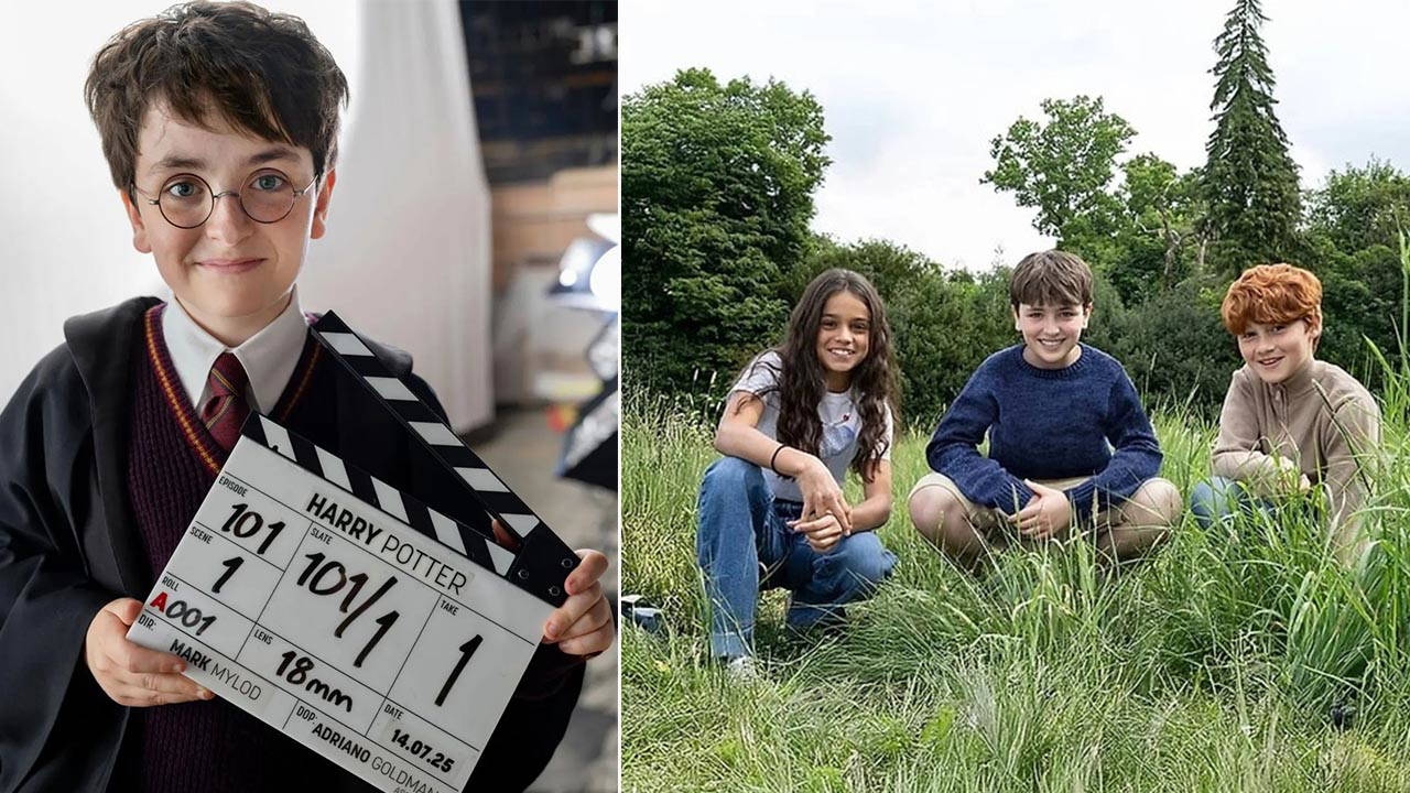 È arrivata la prima cornice della nuova serie di Harry Potter!