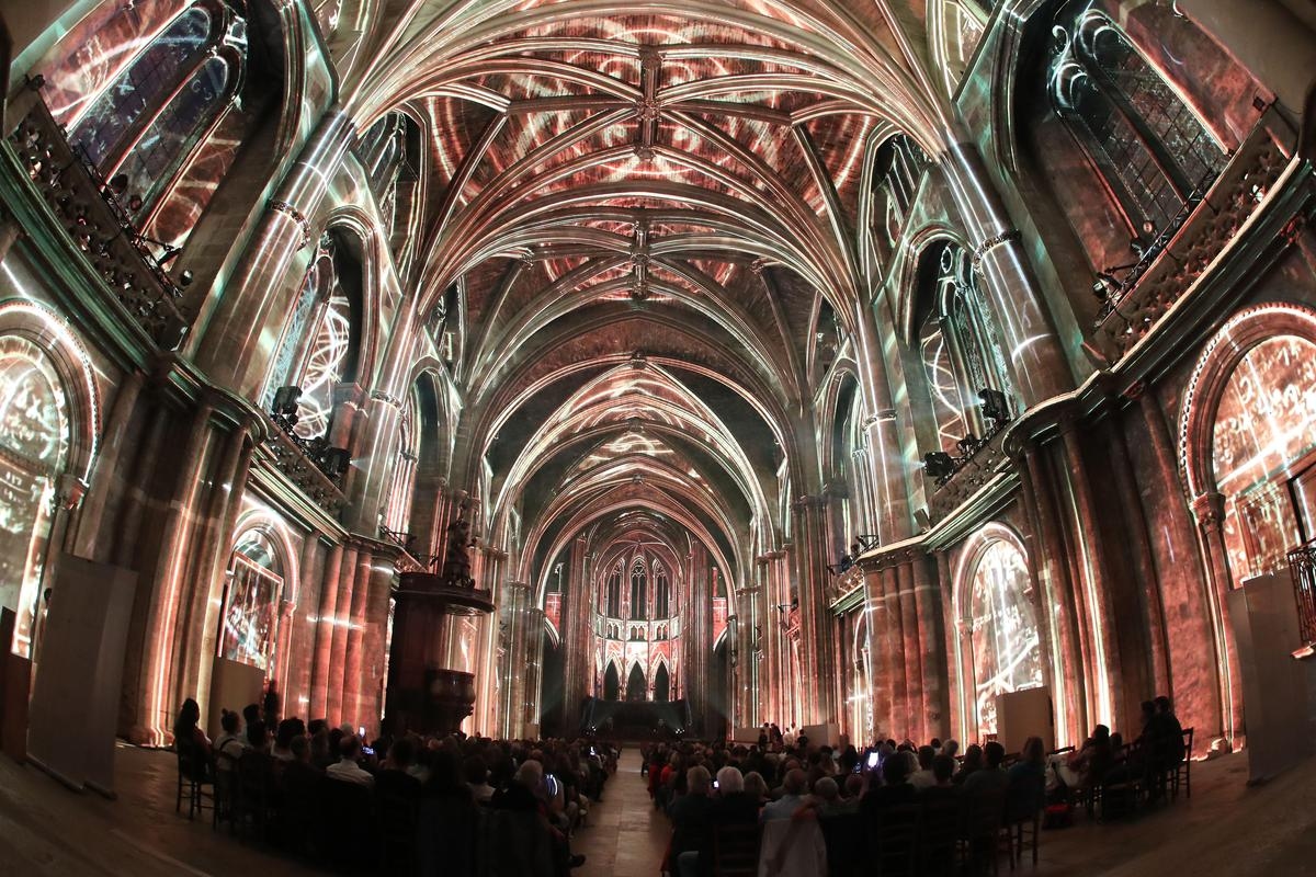 Bordeaux: il video mapping Luminiscence tornerà nella cattedrale a settembre