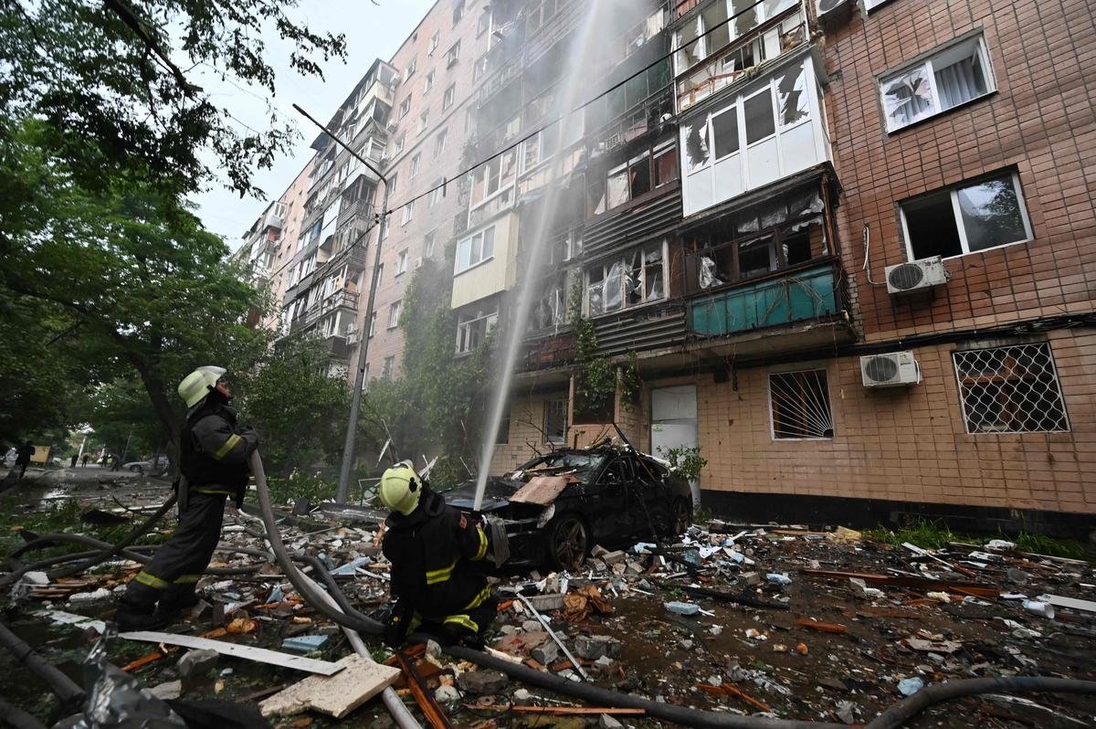 Guerra en Ucrania: Un muerto en un bombardeo ruso en la región de Dnipropetrovsk