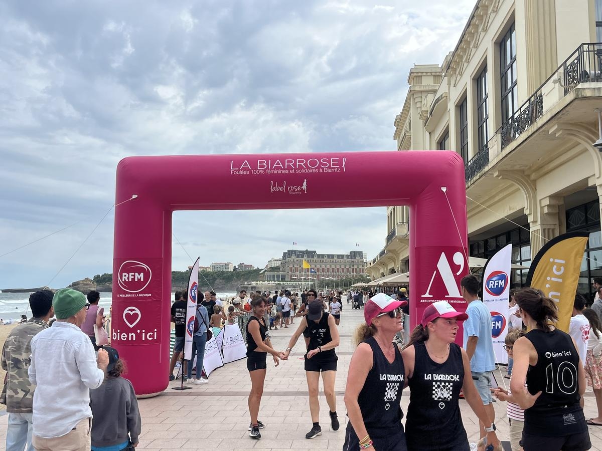 Biarritz: Biarrose'un onuncu yıldönümünde 1.000'den fazla koşucu