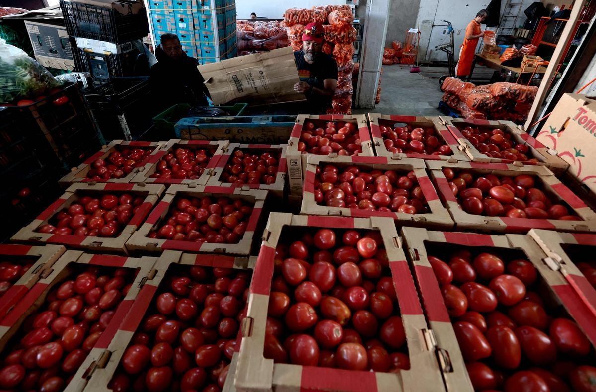 17% tariff on Mexican tomatoes, which represent 90% of US consumption