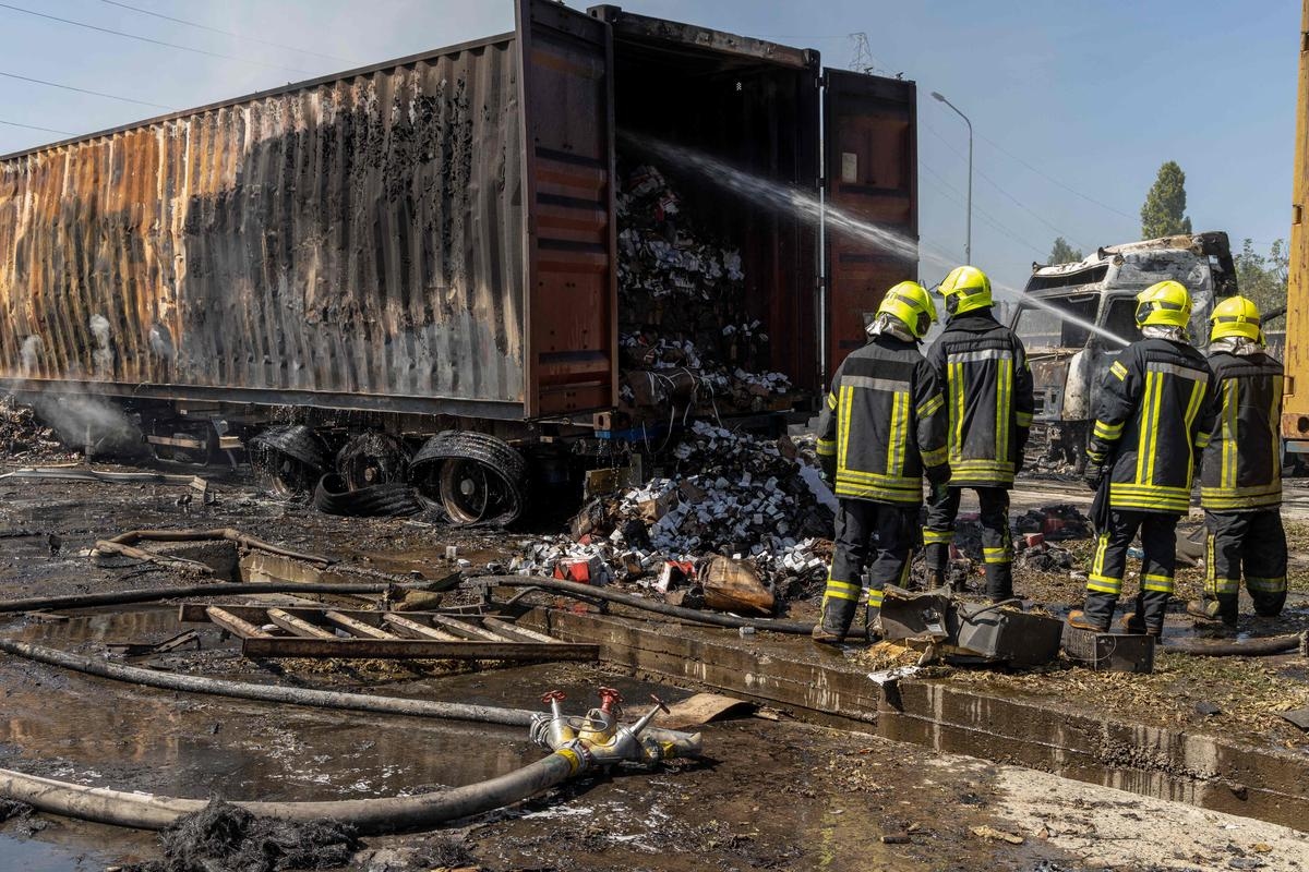 Ukrayna'da Savaş: Ukrayna'nın Odessa kentine büyük saldırı, en az bir ölü