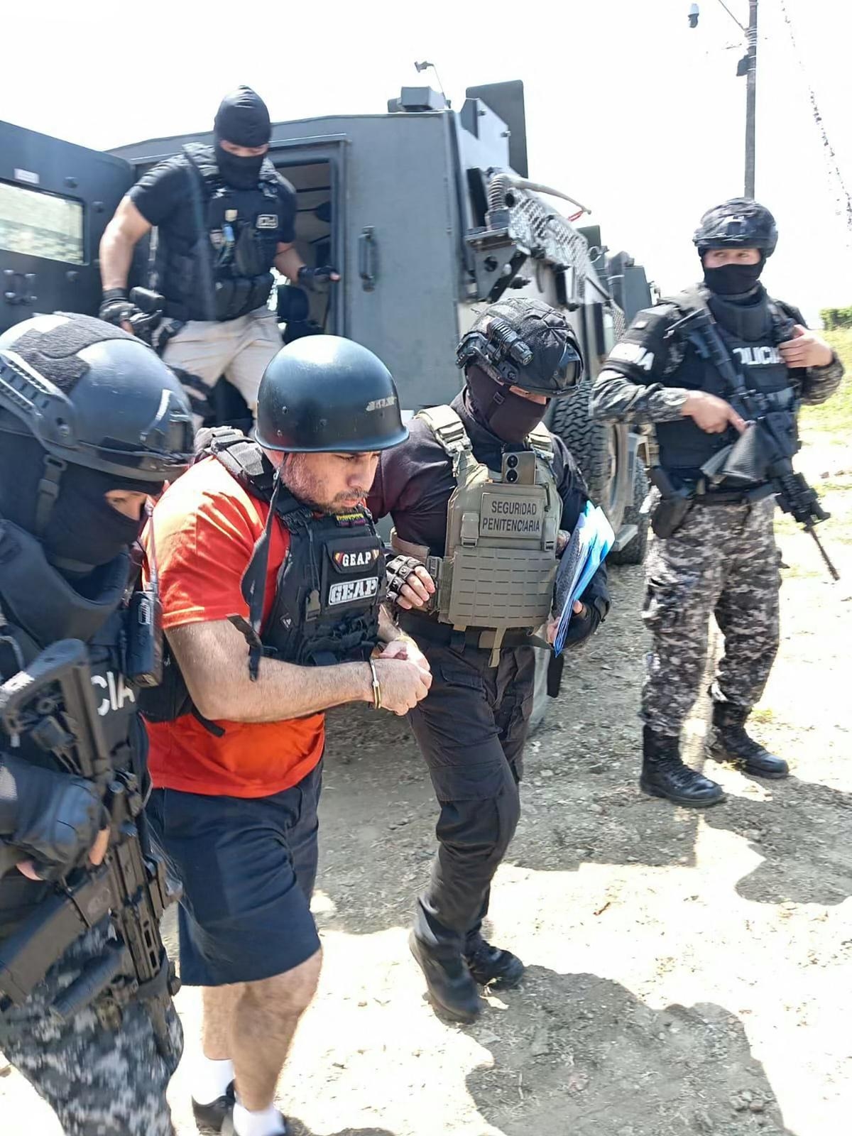 El mayor narcotraficante de Ecuador, "Fito", fue extraditado a Estados Unidos