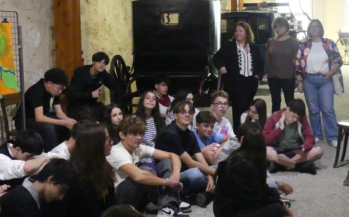 Descubra la ciudad de Bourg-sur-Gironde de una manera diferente gracias a los estudiantes de secundaria.