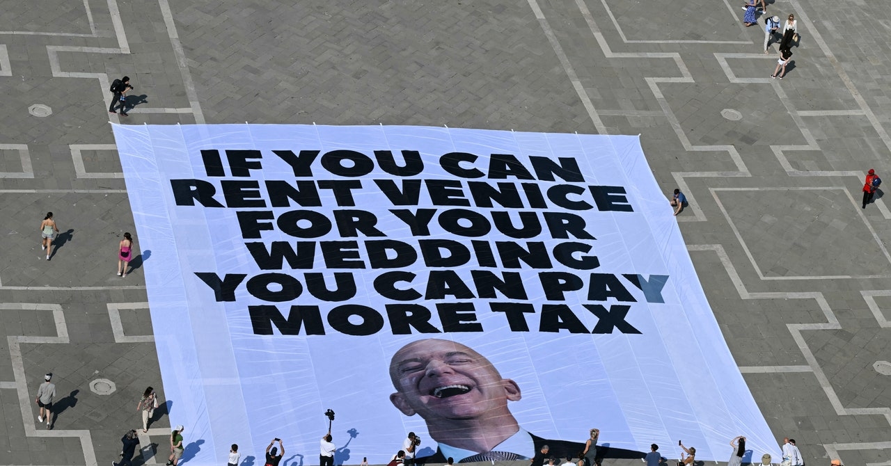 Beugels in Venetië voor de bruiloft van Jeff Bezos en Lauren Sanchez