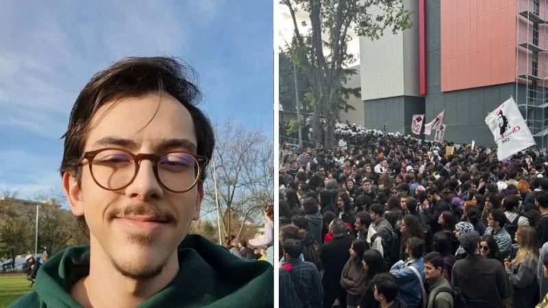 Il giornalista Can Öztürk, arrestato mentre seguiva le proteste di Nureddin Yıldız all'Università Boğaziçi, è comparso davanti al giudice.
