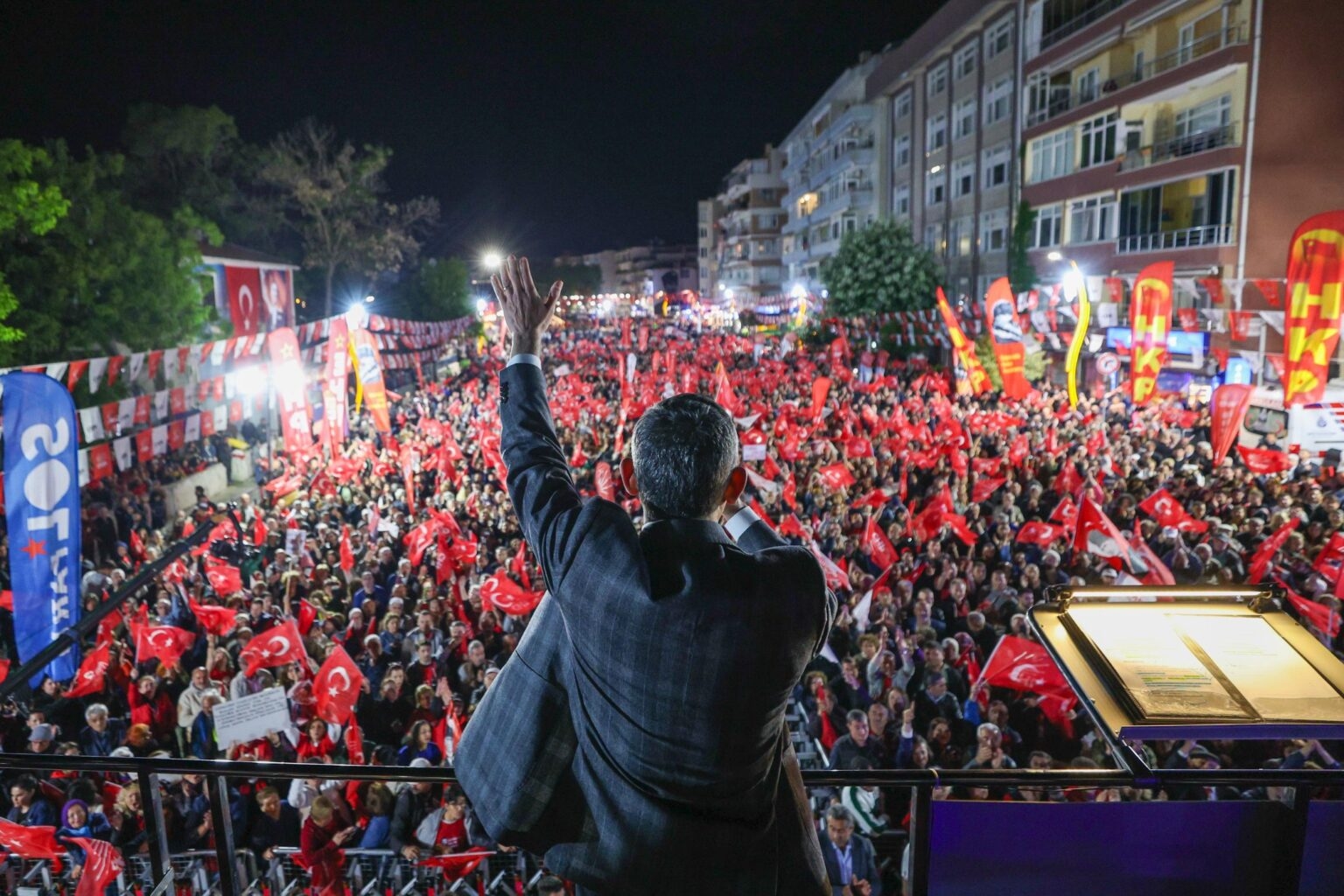 CHP-Kundgebung in Silivri | Özgür Özel: „Erdoğan, bitte in Zukunft nicht um Vergebung“