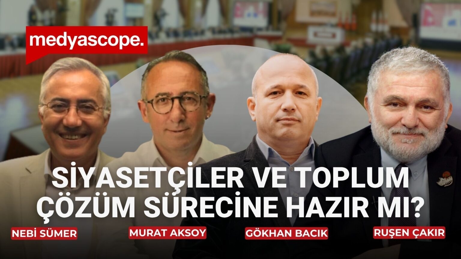Czy politycy i społeczeństwo są gotowi na proces rozwiązywania konfliktu? | Ruşen Çakır rozmawiał o tym ze swoimi gośćmi