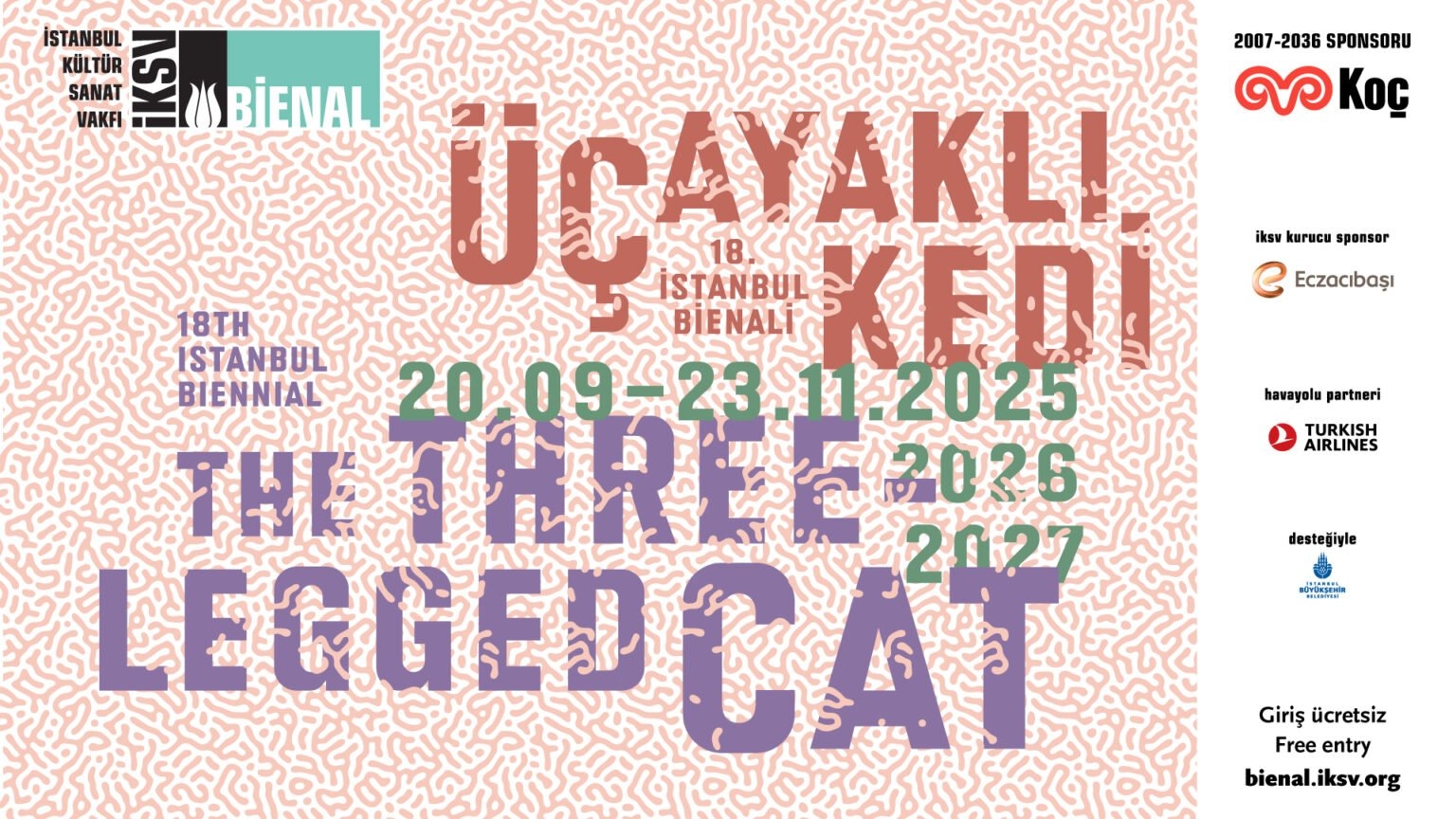 A 18ª Bienal de Istambul começa em 20 de setembro