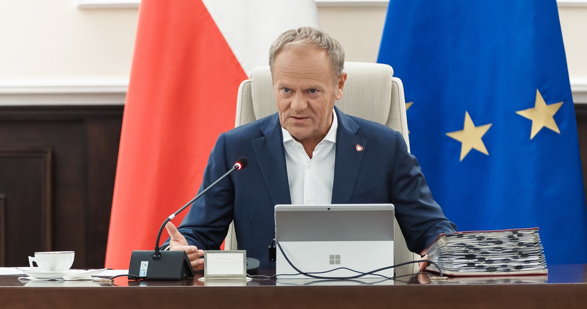 Polish ruling parties under cyberattack by Russian hackers two days before election, says PM Tusk