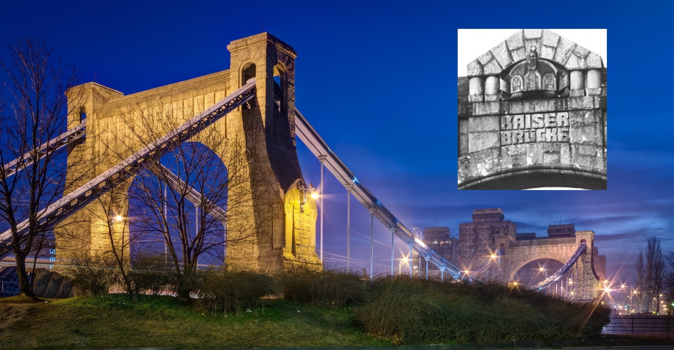 Controversy over proposed return of German “Kaiser” sign atop Polish bridge