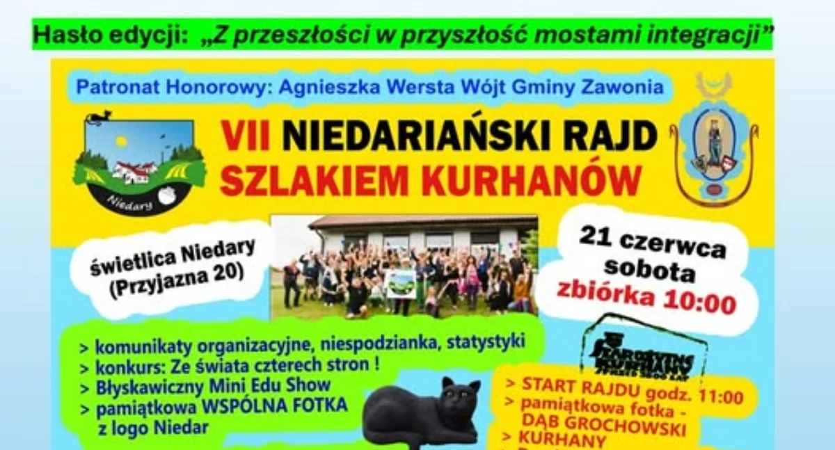 VII Niedariański Rajd Szlakiem Kurhanów już w sobotę!