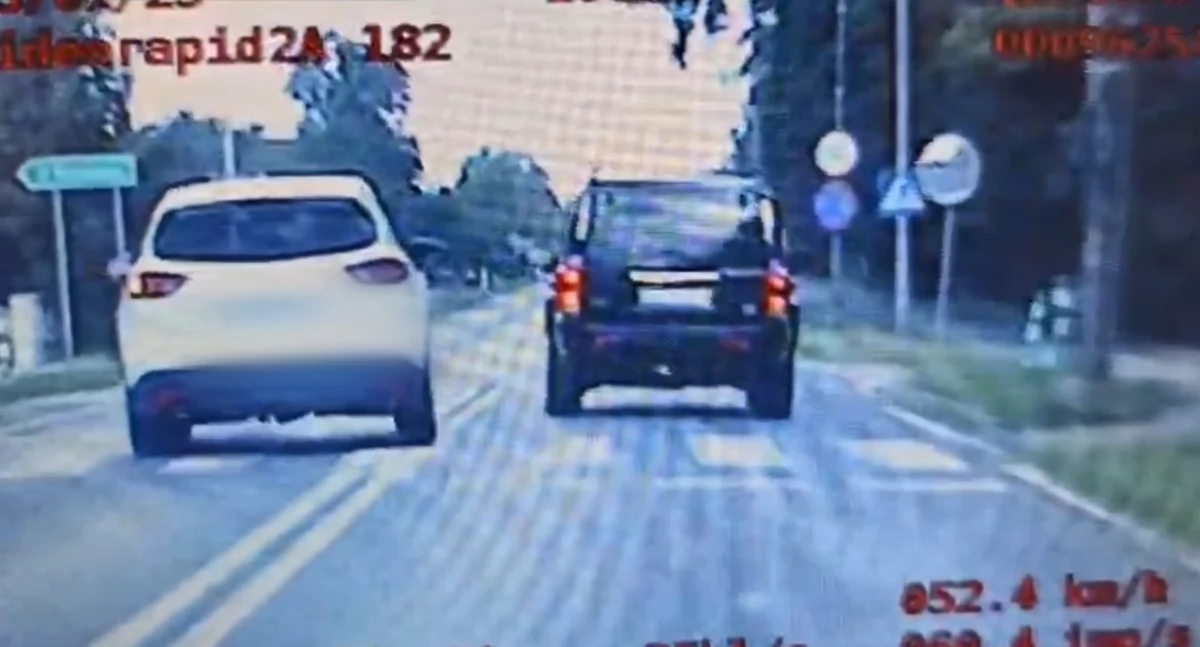 A dangerous maneuver and a severe penalty. We're publishing the video.