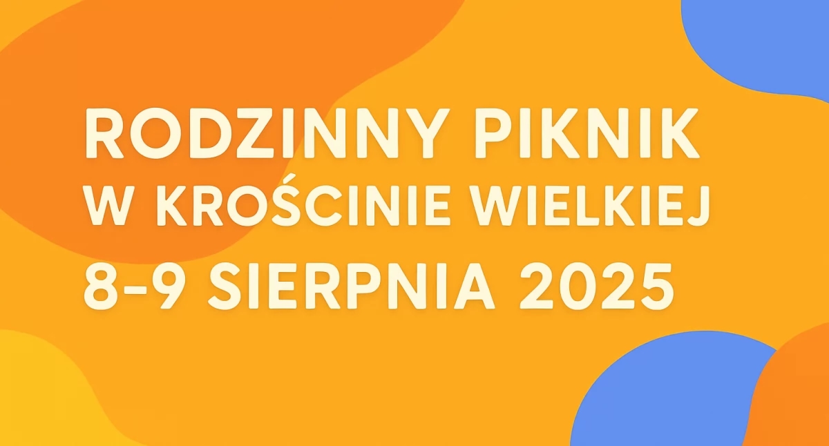 Piquenique em família em Krościna Wielka – 8 a 9 de agosto de 2025